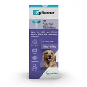 Zylkene Anxiety & Behaviour Capsules 450mg (30 caps) | Pet Supplement | For Dogs/Cats