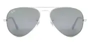 Ray-Ban RB3025 Aviator Large Metal Blue-Light Block W3275 55 Unisex Sunglasses