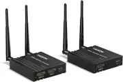 Wireless HDMI Transmitter and Receiver, 200M Wireless HDMI Extender with Long...