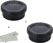 [JJC] 2-Pack Nikon F Mount Body Cap + Rear Lens Cap for Nikon D850 D750 D780 D3500 D3400 D7500 D7200 D7100 D7000 D5600 D5500 D5300 D5200 D5100 D5000 D3300... Nikon F Mount Cameras & Lenses
