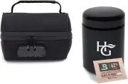 Discreet 250ml Smell Proof Container with Combination Lock for Travel & Home