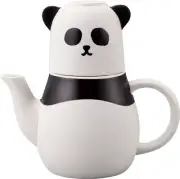 Sun Art Panda Teapot & Cup Tea Set SAN2326 Kawaii Tableware Series Japan NEW