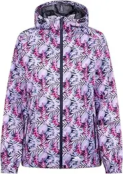 [TRESPASS] Womens/Ladies Indulge Foliage Print Packaway Jacket