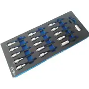 Blue Point EVA tool holder set - 16 1 / 2 series metric hexagon socket extended