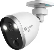 Swann Camera 2K Wi-Fi Outdoor Security Camera-Weatherproof,Motion Detection,Night Vision,Two-Way Audio,Cloud Storage-Secure Your Home & Business with Ease