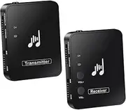 NULYLU Stereo in-Ear Monitoring System Earphone Monitor Transmitter and Receiver for Musicians Wireless Earphone Monitor System