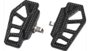 Thrashin Apex Mini Black Floorboards 4 Harley 00-17 FXD/FXR/FXST/XL