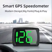 Universal Smart Car Digital GPS Speedometer HUD Head Up Display MPH Speed HD ABS (for: Peugeot)