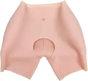 [EQAIWUJIE] Silicone Fake Butt Pants Hip Enhancer Silicone Panties for Crossdresser Clothing from Man to Woman