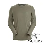 【ARC'TERYX 始祖鳥】男CORMAC快乾長袖圓領衫『糧草綠』L07794900 戶外 露營 登山 健行 快乾 長