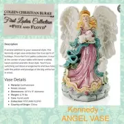 Fitz & Floyd ANGEL 1st Ladies Kennedy White House 3D Vase FIGURINE Msrp $469.99