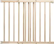 Evenflo, Top of Stairs, Extra Tall Gate, Tan Wood