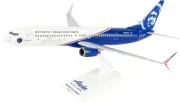 Skymarks SKR917 Alaska Boeing 737 Honoring Those Who Serve 1/130 Desk Jet Model