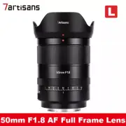7Artisans 50mm F1.8 Full Frame Auto Focus Lens for Leica Panasonic Sigma L Mount