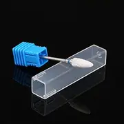 Labymos Nail Drill Bits Ceramic Nail Drill Bit Set for Acrylic Gel Nail Polishing Cuticle Dead Skin Removal Replacement Nail Drill Bits for Nail Drill Machine Mani Pedi Tools 6pcs