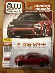 2023 Auto World ULTRARED 2021 Dodge Charger SRT Hellcat Redeye Red CHASE