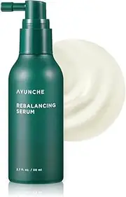 AYUNCHE Rebalancing Hair Serum 2.7 fl oz (80ml) [For All Hair Types] | Hair Root Protection & Strengthening | Scalp cooling effect | Biotin and probiotics | Korean Salon Brand