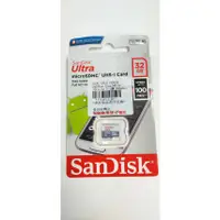 在飛比找蝦皮購物優惠-SanDisk Ultra microSDHC UHS-I 