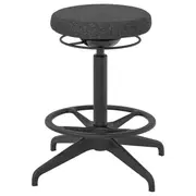 LIDKULLEN Active sit/stand support, Gunnared dark grey