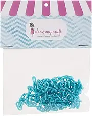 DRESS MY CRAFT/CRAFTER'S 3PL DMCBG8576 Acrylic Chain 15" Cool Blue