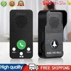 Wireless Doorbell Waterproof Intercom System Doorbell Adjustable Volume 4 Chimes
