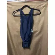 NWT Speedo Womans One Piece Swim Suit Pro T Size 8/34 Peacoat