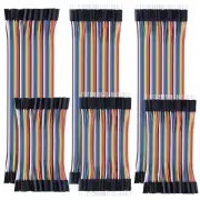Aypzuke 10Cm+20Cm 240Pcs Breadboard Jumper Wires Cable Kit Male to Female