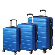 Slimbridge 3PC Luggage sets Suitcase Blue