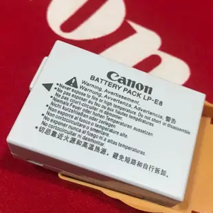 原廠 CANON LP-E8 佳能 EOS X4 X5 X6I 700D 650D 600D 550D 電池 充電器