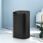 Devanti 82L Motion Sensor Bin Rubbish Automatic Black
