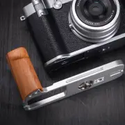 Wooden Hand Grip for Fujifilm GFX100RF Premium Craftsmanship Meets Modern