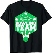 [VidiAmazing] Lucky Bowling Team St Patricks Day Bowling ds1262 T-Shirt