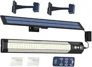 Solar Lights Outdoor | Rechargable Security Bulbs | Waterproof Solar Wall Light for Front Door, Yard, Garage, Garden | Upgraded Wireless Lighting|