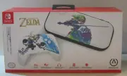 NEW PowerA Enhanced Wired Controller and Slim Case Nintendo Switch ZELDA LINK