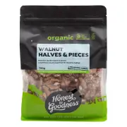 HTG Organic Walnut Halves and Pieces | 750g