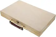 Artist Supplies Box Organizer Outdoor Sketching Sleek Storage Case Art Storage Box for Stamps Pencils Erasers Paint Brushes