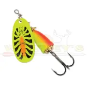 Rapala Classic Vibrax Fish Lure Painted Firetiger Blade (Sz3)-1/4oz -60-30-506IC