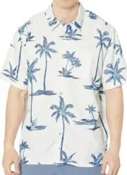 QUIKSILVER WATERMAN Men's SEA BREEZER S/S Button-Up Shirt - XXL - BHC6 - NWT