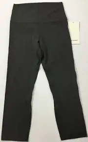 Lululemon Women's Align Crop 21” LW6BGFS GGRE Dark Gray Size 8