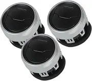 Center Air Conditioning Vent Compatible With Mustang 2015-2023 FR3Z-19893-AE FR3Z-19893-AC(3pcs)