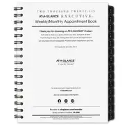 AT-A-GLANCE Executive 2026 Weekly Monthly Appointment Book Refill