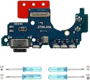 iYAiYO Docking Connector for Samsung A73 5G SM-A736B, SM-A736B/DS Replacement Charging Port with Installation Tool