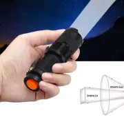 MINI Super Bright Military LED Flashlight flash light 6000 Lumen 6000 LUX!