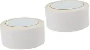2pcs Carpet Duct Tapes Double Sided Tape Rolls Strong Heavy Duty Fabric Craft Duct for