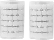 DOITOOL 1000Pairs Self Adhesive Nylon Hook Loop Dots for Crafting Strong Adhesive Fasteners for Smooth Surfaces Easy to Use and Remove