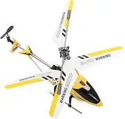 Remote Control Helicopter Mini Rc Helicopter Rc Helicopter Model Helicopter Remote Control Rc Helicopter for Beginner Electric Helicopter Hobby Rc Helicopters Plastic Yellow