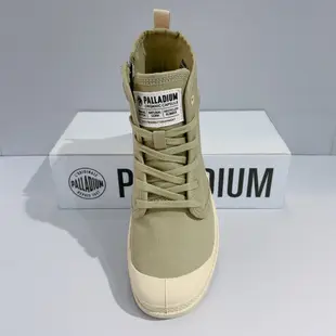 PALLADIUM PAMPA HI ZIP ORGANIC 男女款 卡其綠 舒適 拉鍊 帆布靴 79101-379