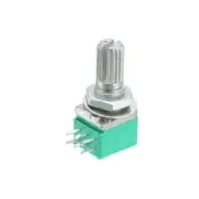 RK097G 10K Ohm Variable Resistors Dual Rotary Carbon Film Taper Potentiometer
