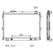 Protex Radiator - RADMZ104