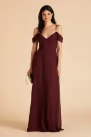 Birdy Grey DEVIN CONVERTIBLE DRESS CHIFFON CABERNET XXL NEW NWT BRIDESMAID